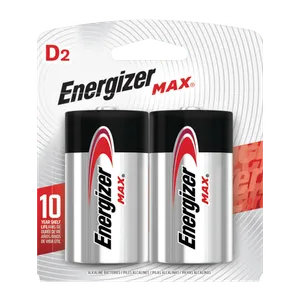Pila Alkaline Energizer Par D 2 Und